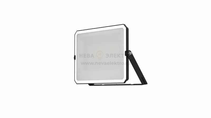 Прожектор светодиодный СДО FL ECO 100W 765 G4 уличный матов. стекло алюм. черн. LEDVANCE 4099854400179
