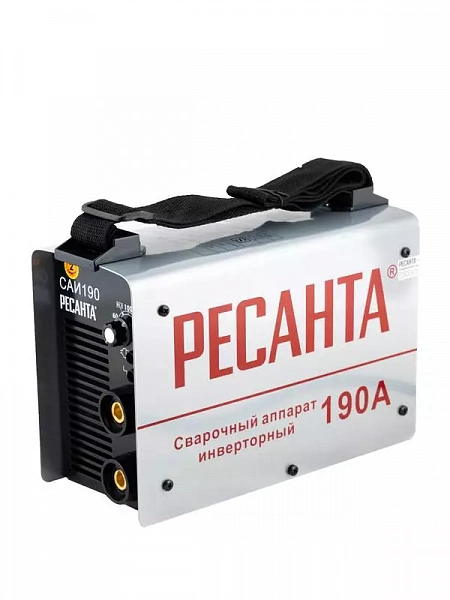 Аппарат сварочный инверторный САИ-190 190А d5 140-240В IP21 горячий старт Ресанта 65/2