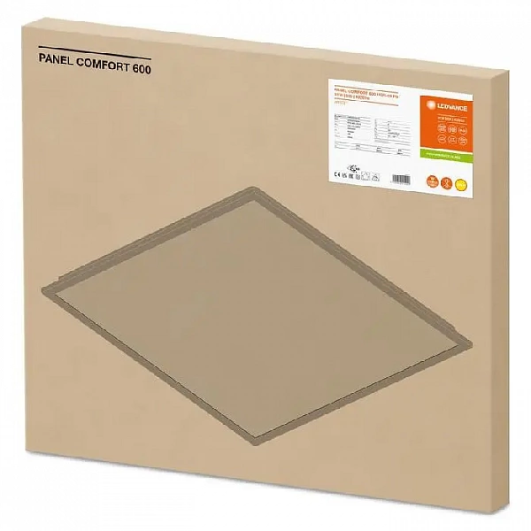 Светильник светодиодный PL CMFT 600 P 33Вт 830 U19 PS панель LEDVANCE 4099854015090
