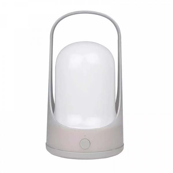Фонарь светодиодный аккумуляторный кемпинговый Accu5-L60-gy 60SMDх0.5Вт 220/350/650лм 8000-9000К IP20 (Li-ion аккумулятор 3.7В 18650 3600мА.ч) диммер сер. JazzWay 5058323