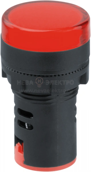 Лампа индикаторная 82 805 NBI-I-AD22-24-R d22мм 24В AC/DC красн. Navigator 82805