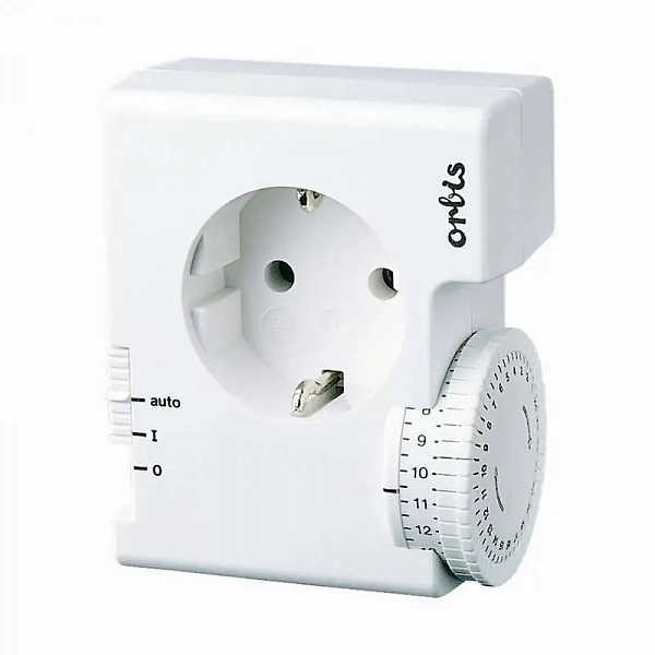 Таймер бытовой суточный CONTROL D T30 шаг 30мин Orbis OB161532