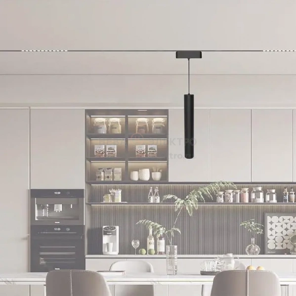 Светильник светодиодный трековый MTR16 2408P-1m 8Вт 3000К 24град. BL IP20 низковольтный Pro черн. JazzWay 5056770