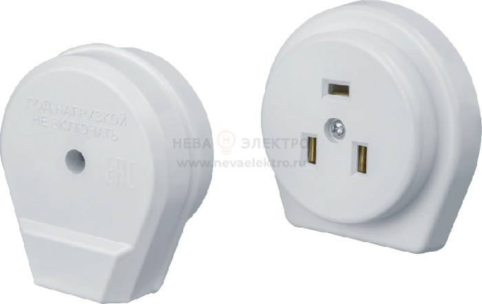 Розетка 14 346 NCA-C01-32A-250-WH IP20 бел. Navigator 14346