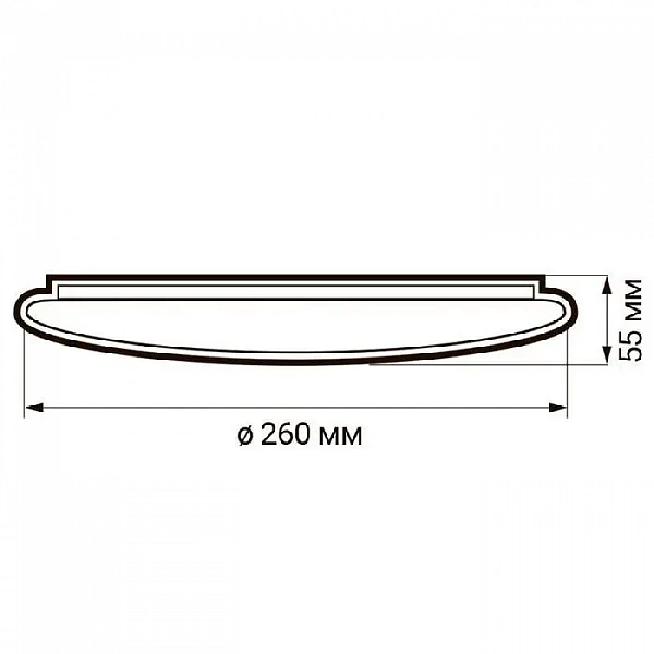 Светильник светодиодный декоративный PPB Starway-2 24Вт 6500К IP20 d260х55 настенно-потолочный бытовой JazzWay 5030947