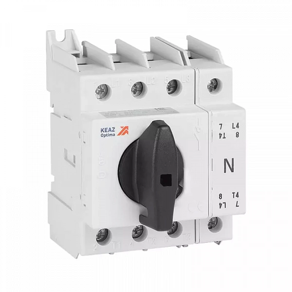 Выключатель-разъединитель 4п 125А OptiSwitch DI-125-4 КЭАЗ 332077