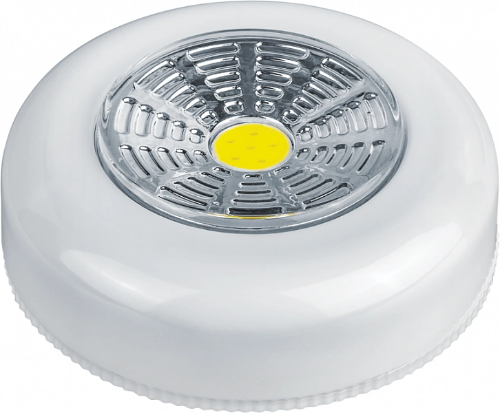 Фонарь 14 085 NPT-PL01-3AAA пласт. пушлайт 1COB LEDх1Вт 1 реж. Navigator 14085