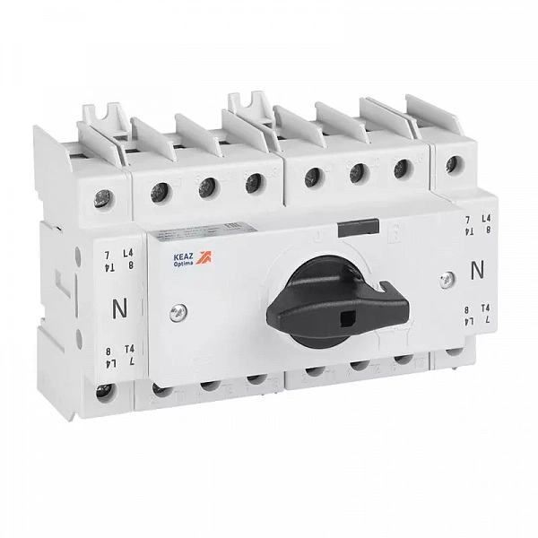 Выключатель-разъединитель реверсивный 4п 125А OptiSwitch DI-125-4C КЭАЗ 332091