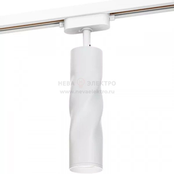Светильник трековый поворотный ARTLINE 55х55х200 GU10 230В алюм. 2.6кв.м бел Ritter 59931 3