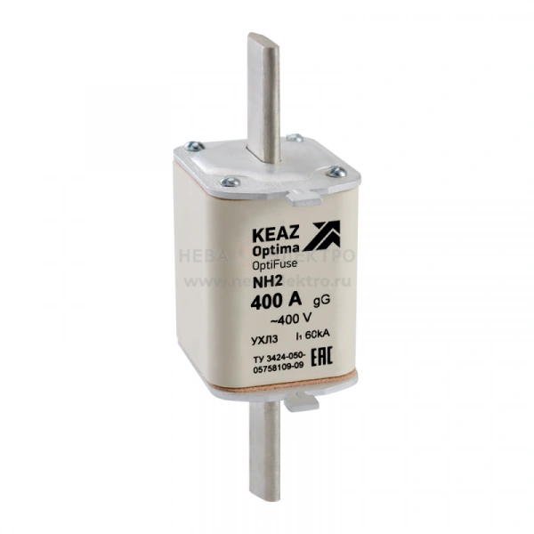 Вставка плавкая OptiFuse NH2 100 400AC 0 gG УХЛ3 КЭАЗ 144755