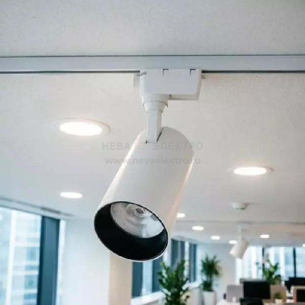 Светильник светодиодный трековый PTR 0732 32Вт 4000К IP40 24град. WH бел. Pro JazzWay 5015265