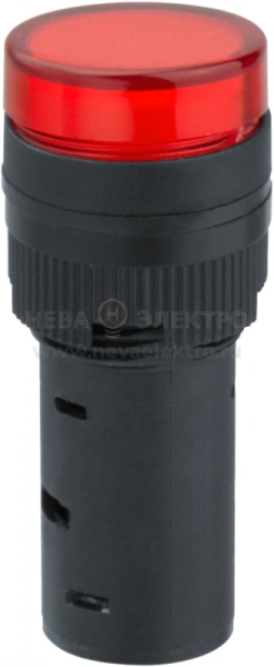 Лампа индикаторная 82 804 NBI-I-AD16-230-R d16мм 230В AC/DC красн. Navigator 82804