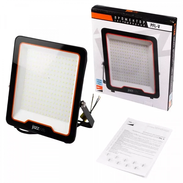Прожектор светодиодный PFL-V 150Вт 6500К IP65 ДО JazzWay 5039773