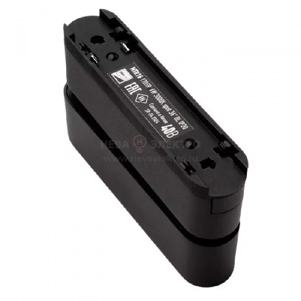 Светильник светодиодный трековый MTR16 1306R 6Вт 3000К spot 36град. BL IP20 низковольтный Pro черн. JazzWay 5056954