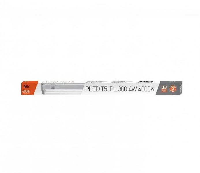 Светильник светодиодный PLED T5i PL 300 FR 4Вт 6500К IP40 180-265В ДПО линейный пластик (аналог ЛПБ) JazzWay 5034853