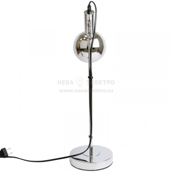 Светильник настольный UML-B702 E14 SILVER 60Вт цоколь Е14 механический выкл. серебр. ТМ Uniel UL-00010159