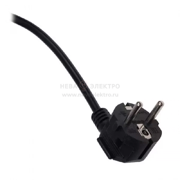 Удлинитель с сетевым фильтром 5х3м с заземл. 10А IP20 FOP-05GS-300 2.2кВт ПВС 3х0.75 с выкл. черн. ФАZА 5007642