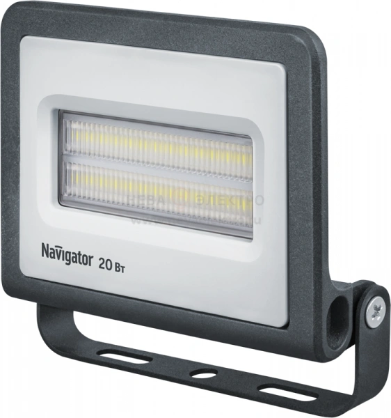 Прожектор светодиодный 14 203 NFL-01-20-6.5K-LED 20Вт 6500К IP65 1700лм черн. Navigator 14203