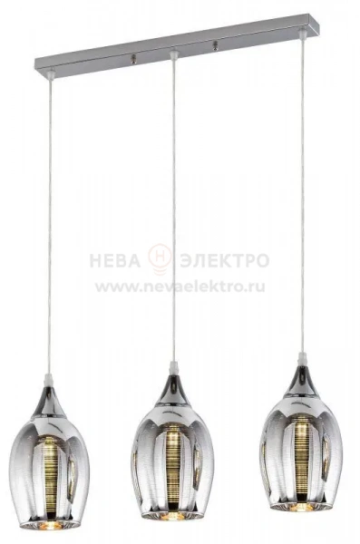 Светильник подвесной (подвес) Malady 9123-203 3хЕ27 40Вт модерн потолочный Rivoli Б0054876