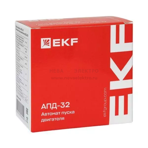 Выключатель автоматический для защиты двигателя АПД-32 6-10А EKF apd-me-10