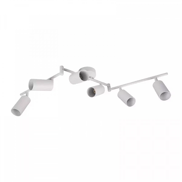 Светильник PCL-0606 6xGU10 IP20 230В WH настен./потолочн. декор. под лампу JazzWay 5066786