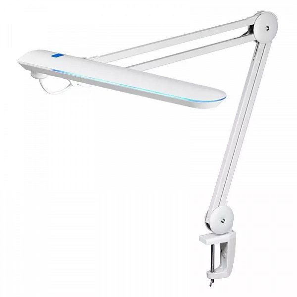 Светильник светодиодный настольн. Blue Stream 60LED бестеневой на струбцине бел. Rexant 31-0407