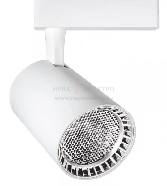 Светильник светодиодный трековый PTR 1325 25Вт 3000К IP40 24град. WH/WH бел. решетка/бел. Pro JazzWay 5035232