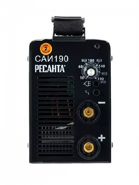 Аппарат сварочный инверторный САИ-190 190А d5 140-240В IP21 горячий старт Ресанта 65/2