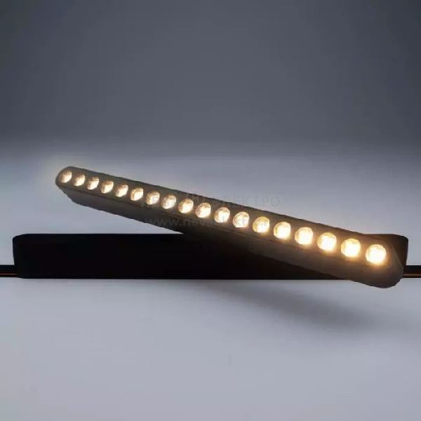 Светильник светодиодный трековый MTR16 1318R 18Вт 3000К spot 36град. BL IP20 низковольтный Pro черн. JazzWay 5057036