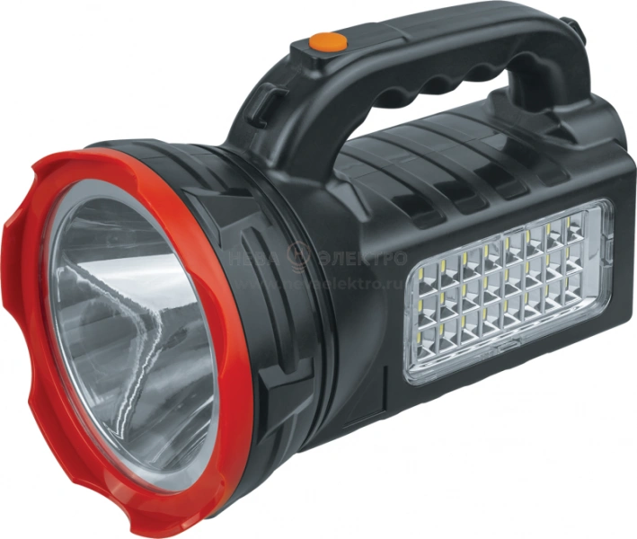 Фонарь-прожектор аккумуляторный 14 672 NPT-SP27-ACCU 1LED 3Вт + 24LED 3Вт режим режим кемпинг аккум. 4.4В 3А.ч NAVIGATOR 14672
