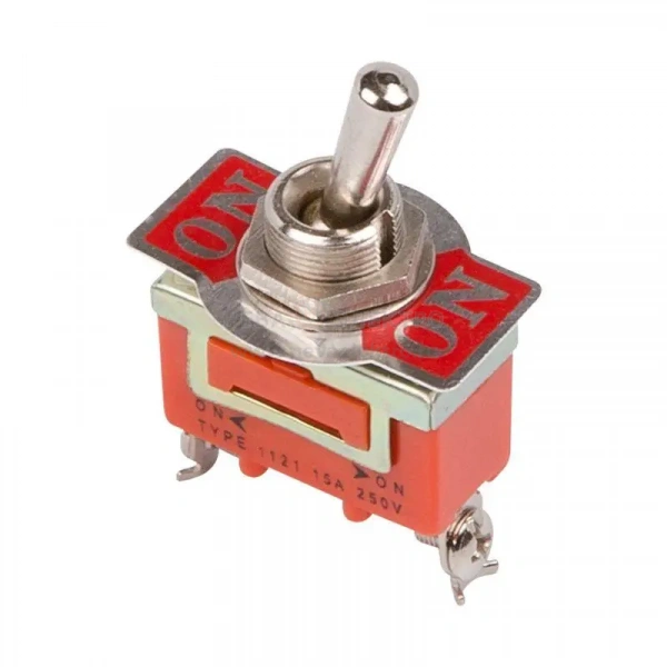Тумблер 250В 15А (3c) ON-ON 1п (KN-102) Rexant 36-4111