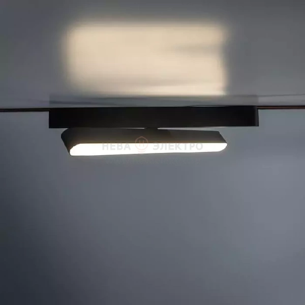 Светильник светодиодный трековый MTR16 1118R 18Вт 4000К frost 90град. BL IP20 низковольтный Pro черн. JazzWay 5056930