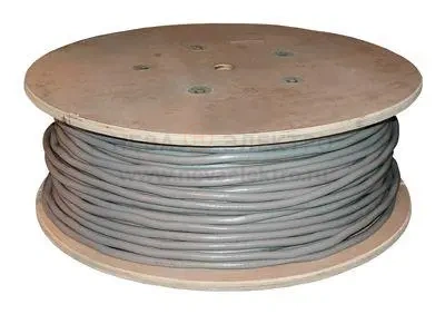 Кабель витая пара F/UTP кат.5e 10PR 24AWG solid PVC INDOOR сер. (м) РФ Rexant 01-1202-R