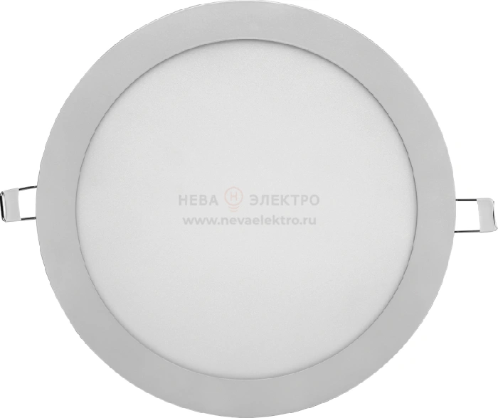 Светильник светодиодный 90 146 OLP-R1-18W-R220-6.5K-WH-LED 18Вт 6500К IP20 1200лм 176-264В d220 встраив. круг DOWNLIGHT ОНЛАЙТ 90146
