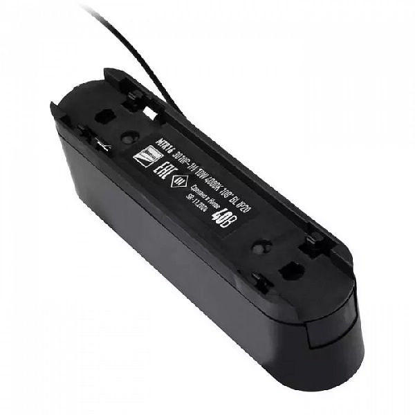 Светильник светодиодный трековый MTR16 3010P-1m 10Вт 4000К IP20 100град. BL низковольтный черн. JazzWay 5056756