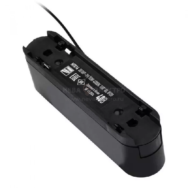 Светильник светодиодный трековый MTR16 3010P-1m 10Вт 4000К 100град. BL IP20 низковольтный Pro черн. JazzWay 5056756