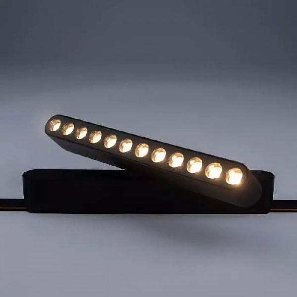 Светильник светодиодный трековый MTR16 1312R 12Вт 3000К IP20 spot 36град. BL низковольтный черн. JazzWay 5056992
