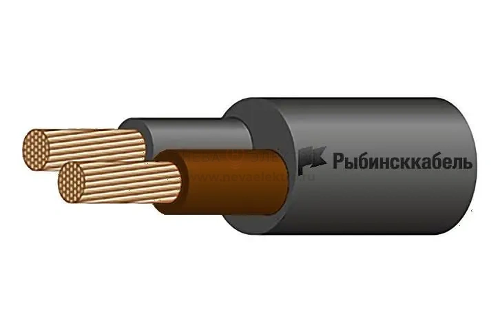 Кабель КГ-ХЛ 2х1.5 380/660-3 (м) Рыбинсккабель 720586
