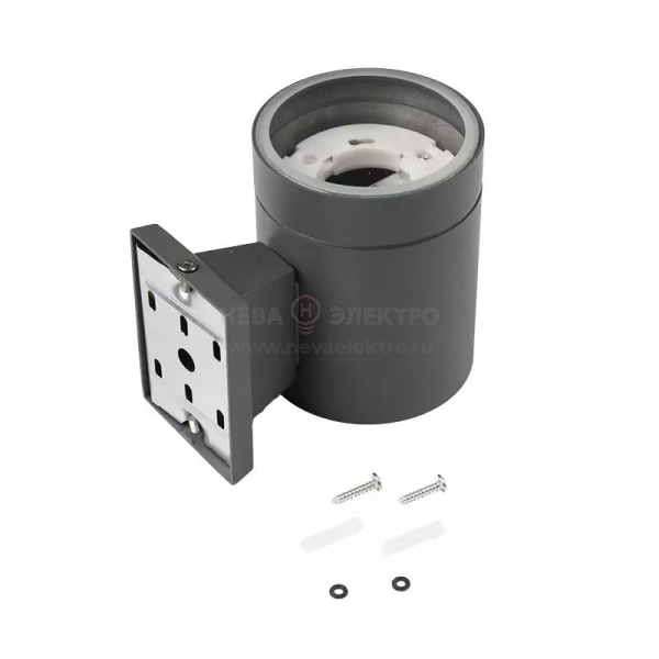 Светильник PWL 11590 GX53-1 GR 230В IP65 под лампу GX53 архитектурный JazzWay 5065116