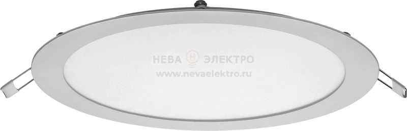 Светильник светодиодный 90 146 OLP-R1-18W-R220-6.5K-WH-LED 18Вт 6500К IP20 1200лм 176-264В d220 встраив. круг DOWNLIGHT ОНЛАЙТ 90146