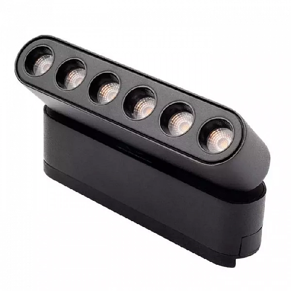 Светильник светодиодный трековый MTR16 1306R 6Вт 4000К IP20 spot 36град. BL низковольтный черн. JazzWay 5056978