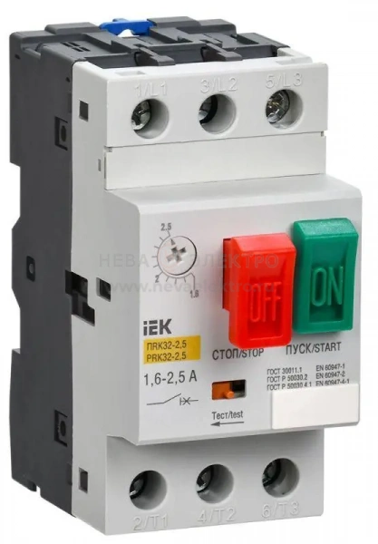 Пускатель ПРК32-25 In25А Ir20-25А Ue 660В KARAT IEK DMS11-025