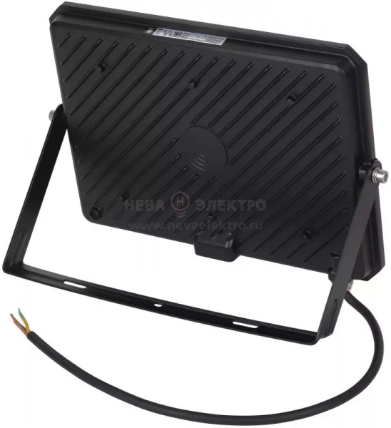 Прожектор светодиодный СДО FL ECO 100W 765 G4 уличный матов. стекло алюм. черн. LEDVANCE 4099854400179