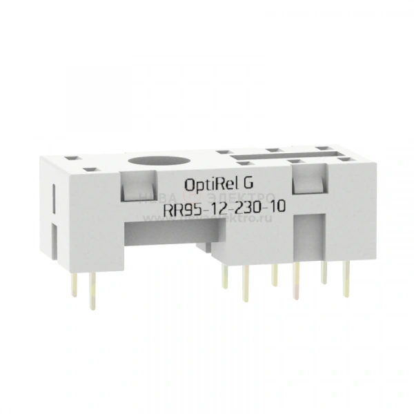 Розетка для реле OptiRel G RR95-12-230-10 КЭАЗ 281174