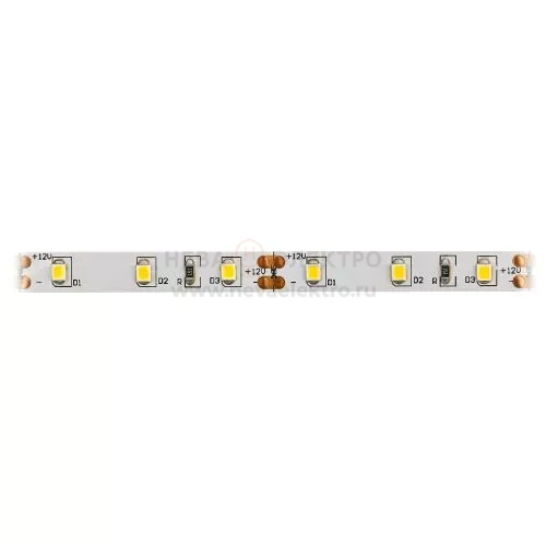 Лента светодиодная LS2835-4.8-60-12-2700K-IP20-2year-5m (140/4200) (уп.5м) Эра Б0044108