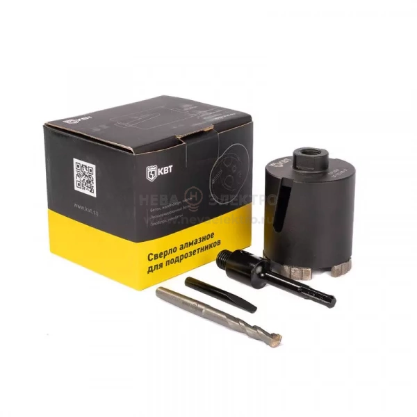 Коронка SF-72/65 5T с адаптером SDS-Plus ПРОФИ КВТ 102561