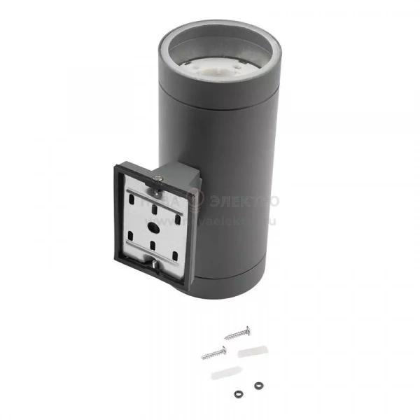 Светильник PWL 20590 GX53-2 GR 230В IP65 под лампу GX53 архитектурный JazzWay 5065130