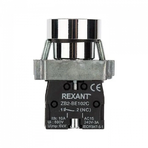Кнопка XB2 зел. NO Rexant 36-5522