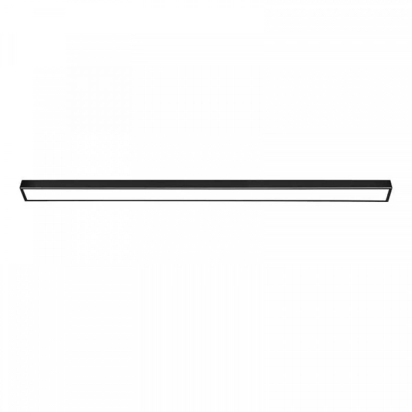 Светильник светодиодный PSO-01 24Вт 4000К IP40 1200х70мм BLACK ДПО/ДСО для реечных потолков IP40 (универсальный монтаж: накладной/подвесной) Pro JazzWay 5051911