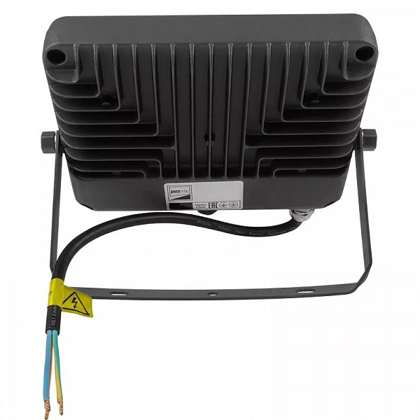 Прожектор светодиодный PFL-S2 30Вт 6500К IP65 220–240В ДО с клапаном закален. матов. стекло сер. JazzWay 2853295D